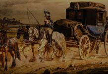 Klassische Stadtpost Berlin Klassische Stadtpost Berlin - mit Alter Postkutsche