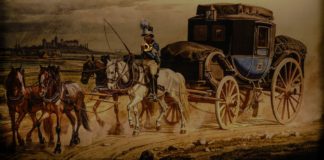 Klassische Stadtpost Berlin Klassische Stadtpost Berlin - mit Alter Postkutsche