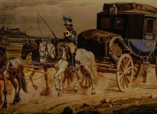 Klassische Stadtpost Berlin Klassische Stadtpost Berlin - mit Alter Postkutsche