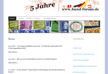 Vorstellung des Bund-Forums – für alle Freunde der Philatelie Bund Forum Screenshot - Der Bund für Philatelisten