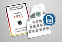 Vordruckblätter Inflationsmarken 1923 – kostenloser PDF-Download Inflationsmarken Vordruckblätter selber machen Deutschland 1923