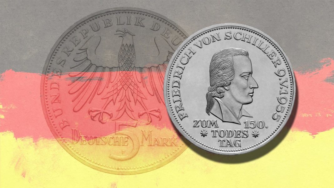 Friedrich Schiller 5 DM Münze