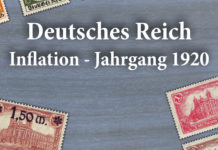 Deutsches Reich: Die Briefmarkenausgaben der deutschen Inflation Jahrgang 1920