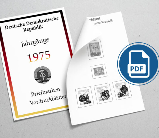 Vordruckblätter DDR 1975 – kostenloser PDF-Download